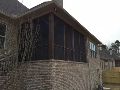 Mirabel Drive Screened Porch — Home Renovation & Remodeling Services project by Lewis And Company Construction And Design