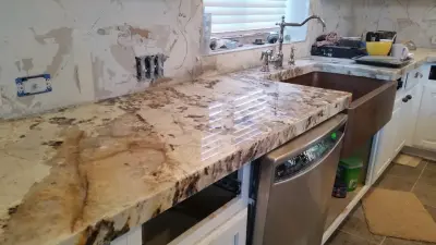 MITER EDGE STONE — Home Renovation & Remodeling Services project by Home Source