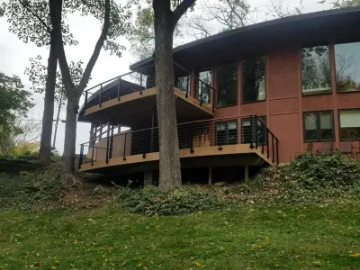Elegant Tailored Decking and Railing — Home Renovation & Remodeling Services project by SDC Custom Homes & Remodeling