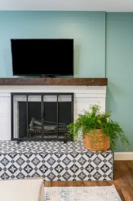 Contemporary and Airy Basement Renovation — Home Renovation & Remodeling Services project by Semper Fi Custom Remodeling