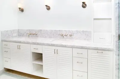 Contemporary Bathroom Expansion — Home Renovation & Remodeling Services project by Baum Construction & Development