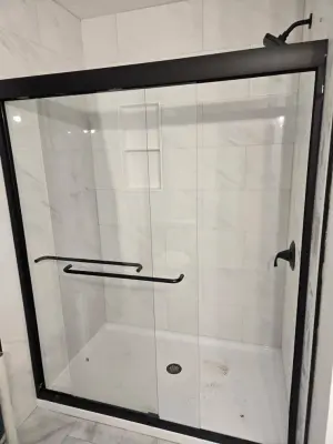 Contemporary Guest Bathroom Renovation — Home Renovation & Remodeling Services project by G Remodeling