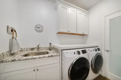 Contemporary Bathroom Renovation Featuring Dual Sinks — Home Renovation & Remodeling Services project by Fine Remodeling
