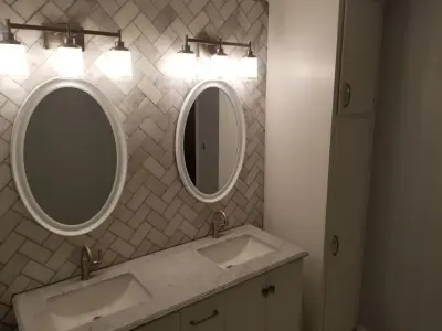 Contemporary Bathroom Remodel — Home Renovation & Remodeling Services project by C Urban Development