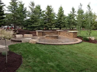 Maple Grove Patio — Landscape Construction project by Groundwrx Enterprises Inc.