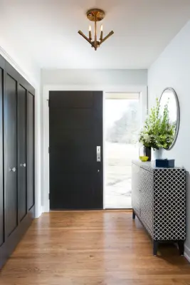 Contemporary Entrance — Home Renovation & Remodeling Services project by LaBonte Construction
