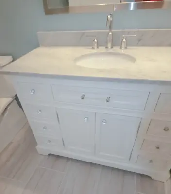 Contemporary Farmhouse Primary Bathroom — Home Renovation & Remodeling Services project by Bryan Casey Construction LLC
