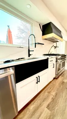 Contemporary Kitchen and First Floor Remodel — Home Renovation & Remodeling Services project by MSH Signature Home Improvements