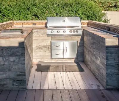 Alfresco Cooking Spaces — Home Renovation & Remodeling Services project by Kitchen Master Design & Remodeling LLC