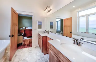 Contemporary Master and Guest Bathrooms — Home Renovation & Remodeling Services project by Ealy Construction