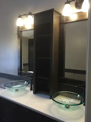 Timelessly modern master bathroom — Home Renovation & Remodeling Services project by DGC Contracting Llc.