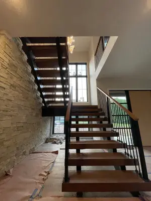 Contemporary Railings — Home Renovation & Remodeling Services project by Legacy Stairs INC