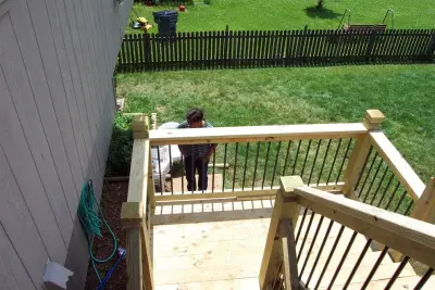 Modersohn - Treated Deck Installation in Kansas City — Home Renovation & Remodeling Services project by All Weather Decks