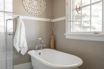 Simple Master Bathroom in Webster Groves — Home Renovation & Remodeling Services project by Hamtil Construction, LLC