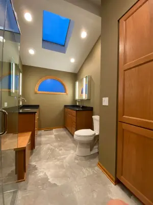 Mokena Bathroom Remodel — Home Renovation & Remodeling Services project by Living - By Design, Ltd