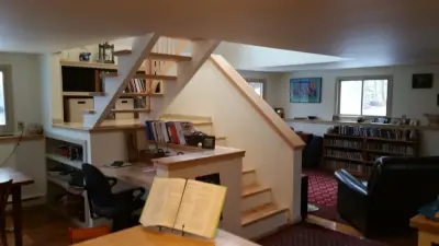 Monroe stairway renovation — Home Renovation & Remodeling Services project by Brotherton Construction, LLC