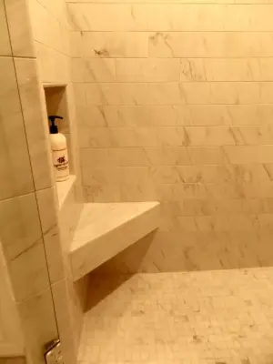 Montclair Bathing Area — Home Renovation & Remodeling Services project by Before And After Builders, Inc.