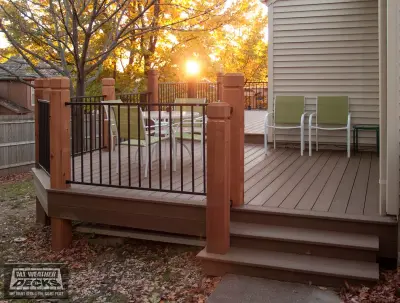 Morrison - Evergrain composite decking in Kansas City — Home Renovation & Remodeling Services project by All Weather Decks