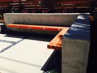 Cardiff Floating Stairs — Landscape Design project by Carson Douglas Landscape Architecture in Encinitas
