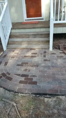 Mowrey Paved Walkway — Home Renovation & Remodeling Services project by Christmas Construction's Handyman In Wilmington