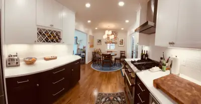 Mt. Ida Kitchen Remodel with Half Bath — Home Renovation & Remodeling Services project by Beverly Thomas LLC