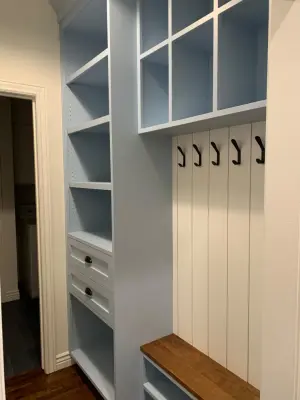 Mudroom renovation — Home Renovation & Remodeling Services project by Lechner Design & Remodel