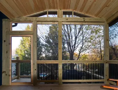 Mullan - Roof Overhang with Shingles in Kansas City — Home Renovation & Remodeling Services project by All Weather Decks