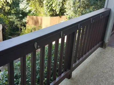 Cedar Deck Renovation and Staining Across Multiple Levels — Home Renovation & Remodeling Services project by Capitol City Wood Works LLC