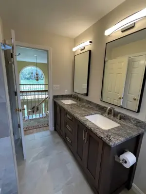 Renovating Multiple Bathrooms - Main and Master - Windham, NH — Home Renovation & Remodeling Services project by Apple Wood Construction, Inc.
