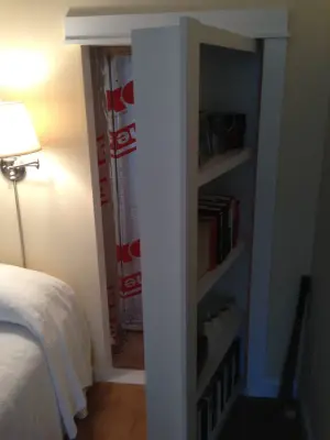 Murphy Door, Concealed Bookshelf Door — Home Renovation & Remodeling Services project by Lawton Company
