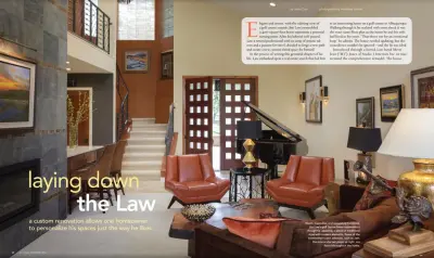 Railings Inspired by Musical Clefs — Home Renovation & Remodeling Services project by Pascetti Steel Design, Inc.