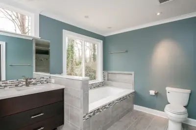 Contemporary Kitchen and Master Bathroom Design — Home Renovation & Remodeling Services project by Innovative Design Build
