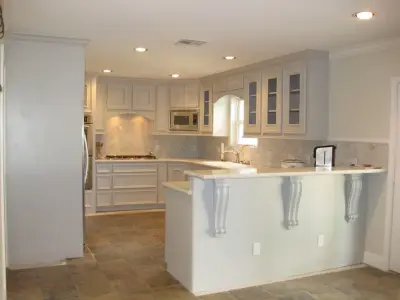Pure White Kitchen — Home Renovation & Remodeling Services project by JRG Builder & Remodeler's
