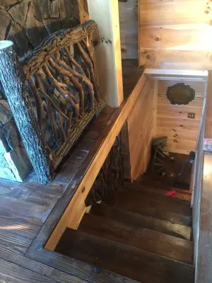 North Carolina Timber Railings — Home Renovation & Remodeling Services project by Mountain Laurel Handrail