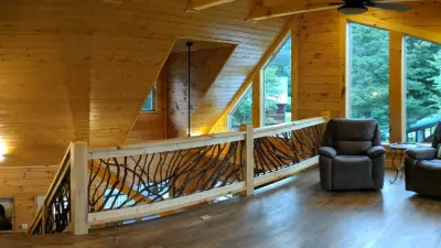 Mountain Laurel Handrails of North Carolina — Home Renovation & Remodeling Services project by Mountain Laurel Handrail