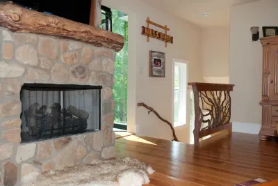 North Carolina Sunburst Railings — Home Renovation & Remodeling Services project by Mountain Laurel Handrail