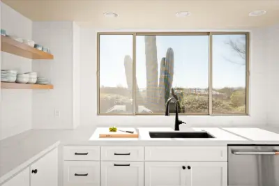 Scottsdale North Kitchen, Living Room, and Entryway Renovation PS — Home Renovation & Remodeling Services project by Luxury Remodels Company