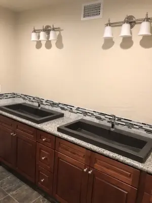 Nugget Lower-Level Bathroom — Home Renovation & Remodeling Services project by Jon Sealy Construction