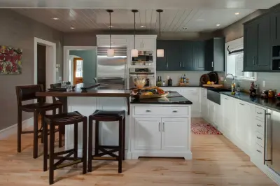 130-Year-Old House Renovation — Kitchen Remodeling project by B.C.D. Interiors