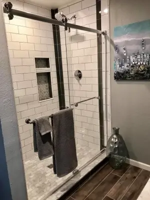 Primary Bathroom Renovation — Kitchen Remodeling project by Delaney's Design