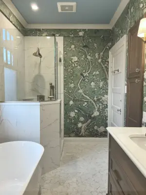 A Floral Daydream — Kitchen Remodeling project by Haute Designs