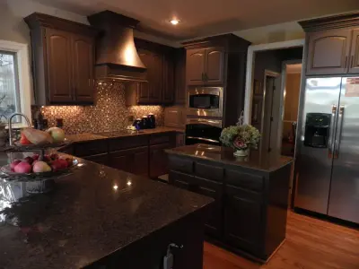 Ann's Classic Wooden Kitchen — Kitchen Remodeling project by BMB Designs LLC