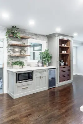 Atlanta - Contemporary Rustic Cozy Kitchen — Kitchen Remodeling project by Rosa Moreno Kitchens