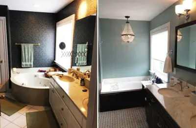 Bathroom Transformation — Kitchen Remodeling project by Remodeling And Painting Experts Inc.