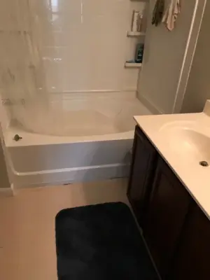 Brentwood Bathroom Renovation — Kitchen Remodeling project by Usable Space Interiors, LLC