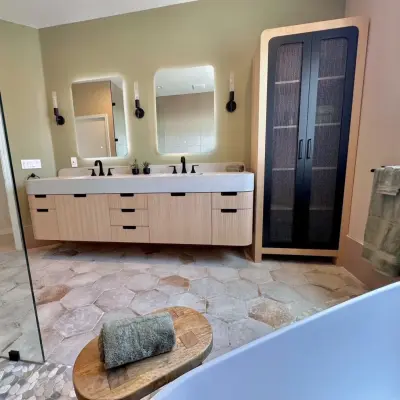 Buttonwillow Spa — Kitchen Remodeling project by Melinamade - Residential Design + Interiors