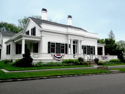 Stately Mattapoisett Home by CBA Landscape Architects, LLC