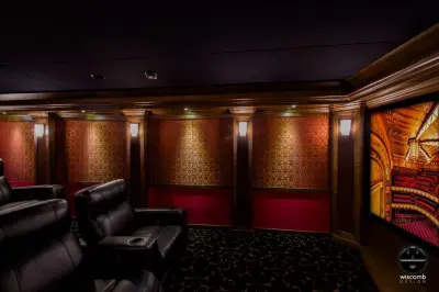 Personalized Home Cinema — Kitchen Remodeling project by Wiscomb Design, LLC.