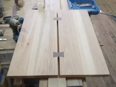 Hickory furnishings — Kitchen Remodeling project by Cedar Mountain Woodwrights