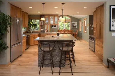 Dining Room Expansion with Kitchen Renovation — Kitchen Remodeling project by Kathleen Donohue, Neil Kelly Co.